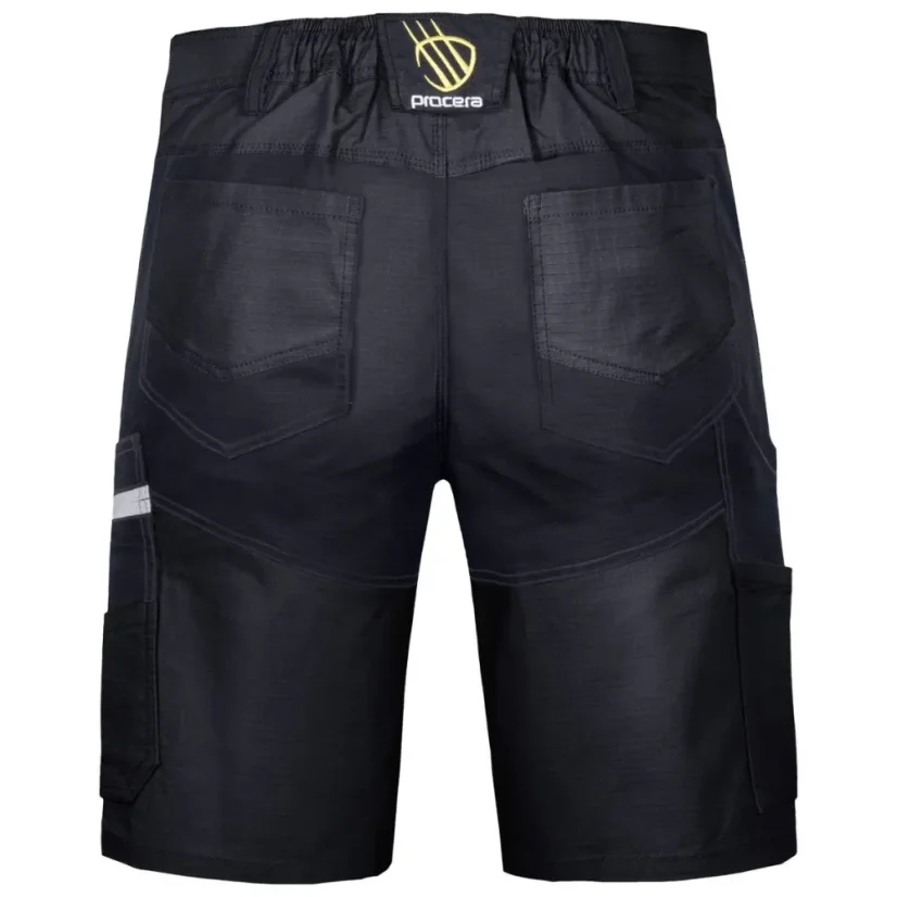 Procera Lander Black Short - Munkavédelmi rövidnadrág (RIP-STOP)