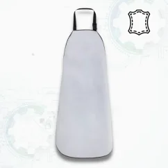 Procera PCR Grey - Kožená zváračská zástera 60x90 cm (D100)
