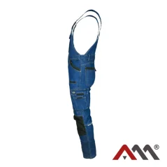 Colemann JEANS Blue ORG - Pracovné rifľové nohavice na traky