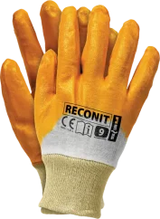 Nitril Reconit Yellow - Nitril mártott szerelőkesztyű