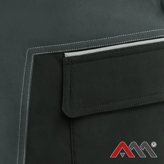 Professional Soft Grey SPD - Softshell Montérkové nohavice do pása