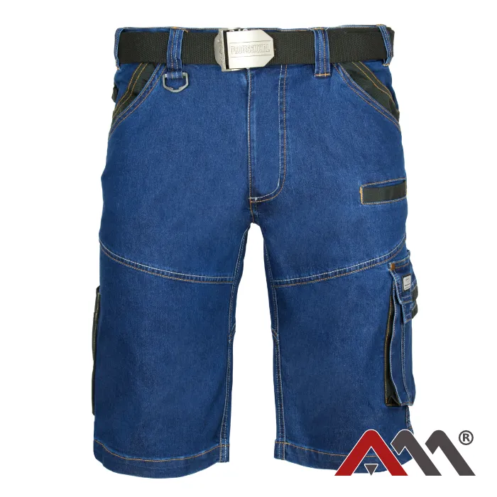 COLEMANN Blue Short - STRETCH Pracovné rifľové kraťasy