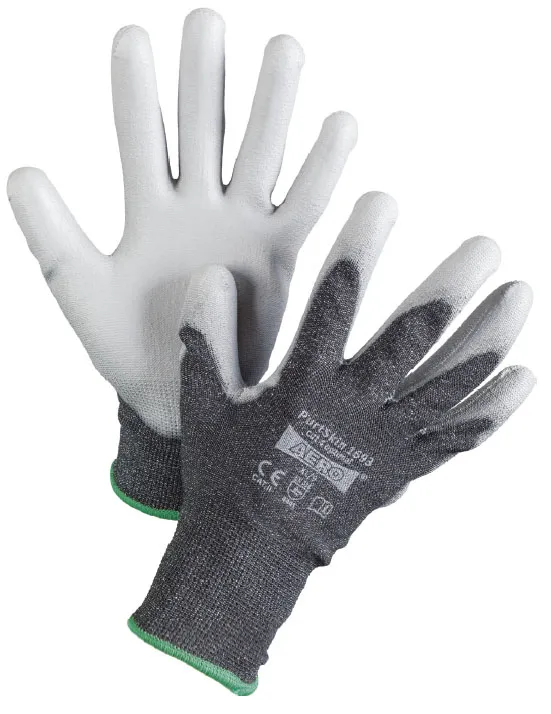 AERO 1693 Vágásbiztos Munkavédelmi kesztyű (C szint, PU)