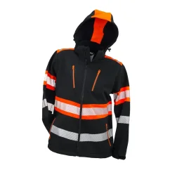 Urgent 931 Softshell Black KRT - Softshellová pracovná bunda