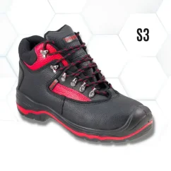 Urgent 102 Rosso S3 Munkavédelmi Bakancs (SRA, Gumi) (D311)