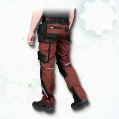 Harver Brown SPD - Derekas munkásnadrág (D122)