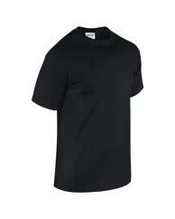 Gildan 5000 Black - Póló (100% pamut, fekete)