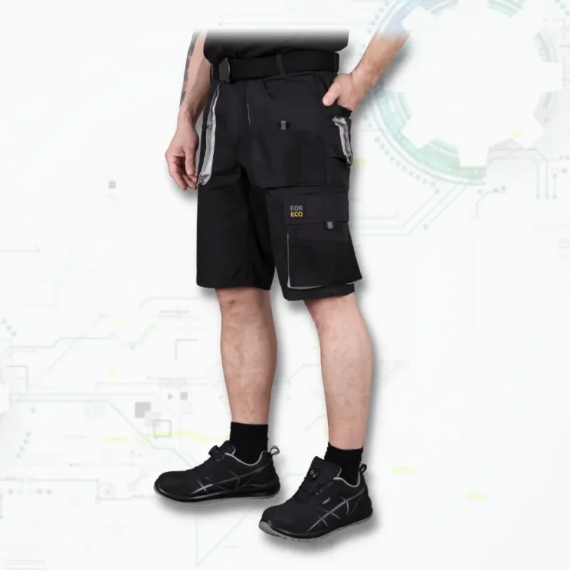 FORECO Grey Short Montérkové pracovné kraťasy (D213)