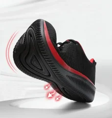 X250 Red - Szabadidős könnyű sportcipő (D151)