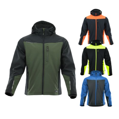 SARA Comfort Plus Softshell Multi color KRT – Softshell Munkakabát