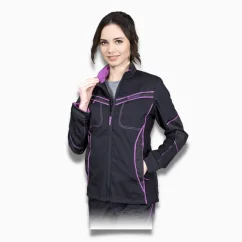 Women Pink Softshell KRT - Női munkavédelmi kabát