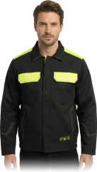 HOLLMAN Spectra Black Weld KRT - Hegesztő munkás kabát