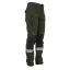 Urgent 753 Green Winter SPD - Téli Softshell munkásnadrág