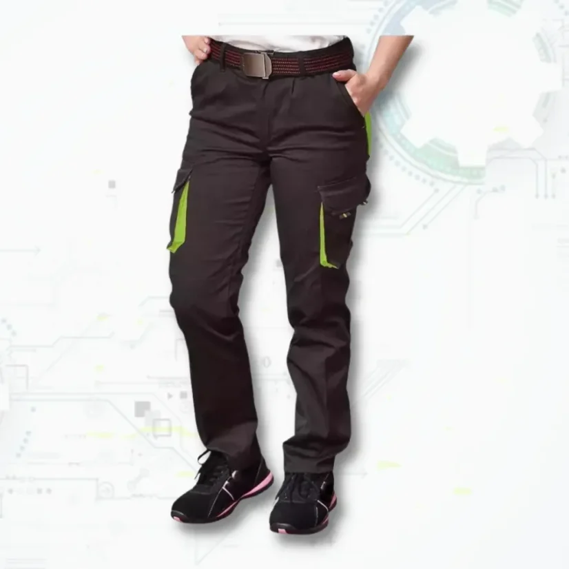 Fauland Black SPD - Dámske pracovné nohavice do pása (D124)