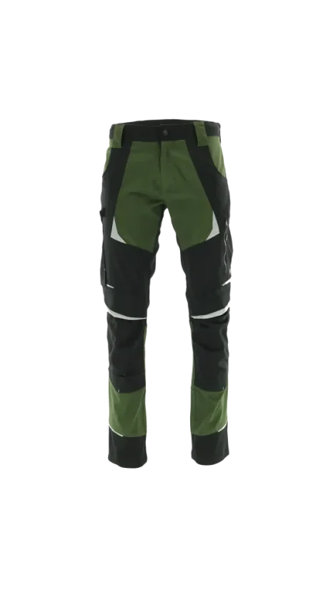 SARA CottonFlex Olive 2WAY SPD – Strečové montérkové nohavice - Vyberte si veľkosť 1: 62