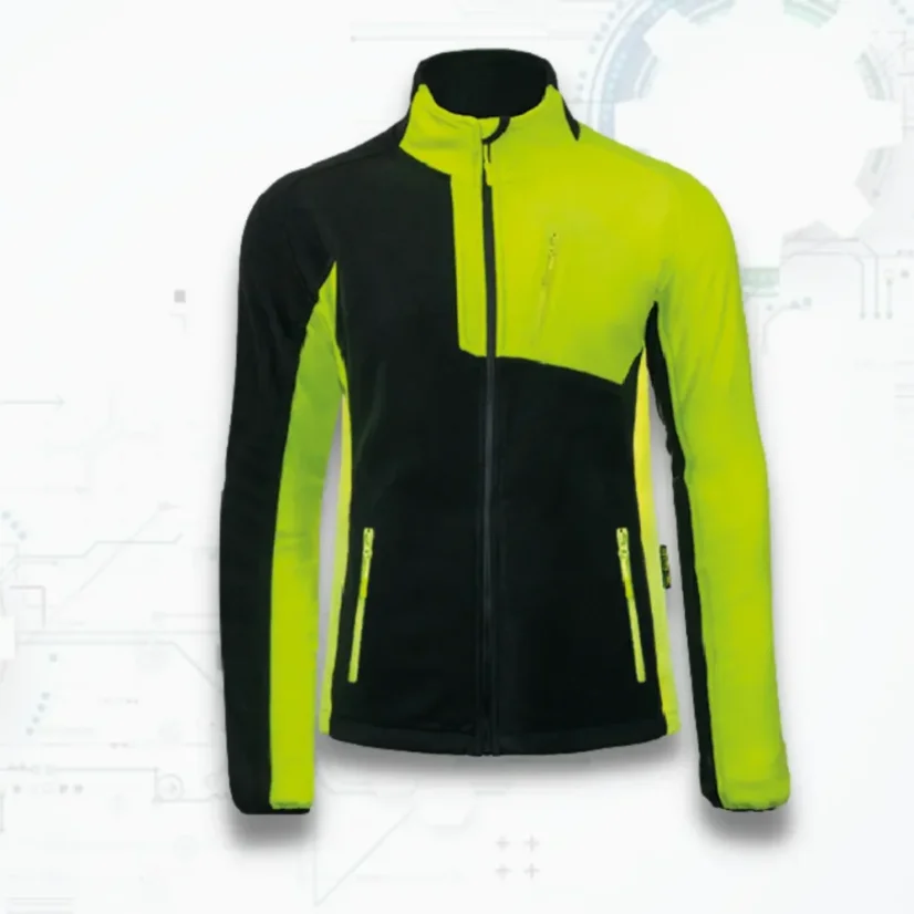 Asymetric Polar Yellow KRT - Polár Kabát (D229)