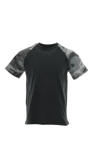 SARA Standard Plus Camo/Black - Rövid ujjú póló