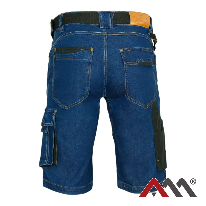 Colemann JEANS Blue Short - STRETCH Pracovné rifľové kraťasy