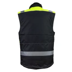 Urgent BZR-7230 VEST - Bélelt téli munkavédelmi mellény