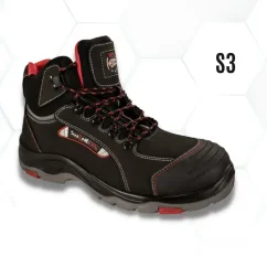Premium BTN Red S3 - Munkavédelmi bakancs (SRC, HRO)