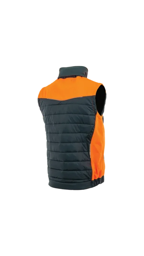 SARA COMFORT PLUS Hybrid VEST - Zateplená Vesta - Vyberte si veľkosť 2: 3XL, Farba: Charcoal/Brown