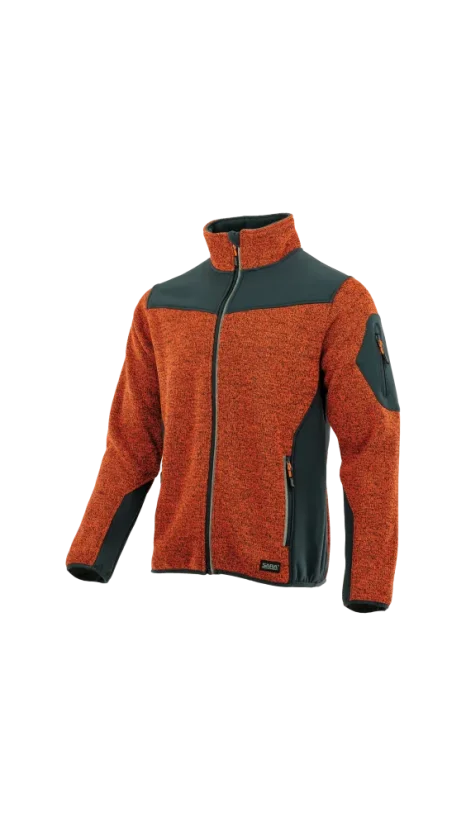 SARA Comfort Plus Knitted+Soft Orange/Grafit KRT - Mikina