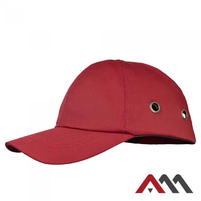 Artmas BumpCap Red - Pracovná šiltovka odolná voči nárazom (D318)