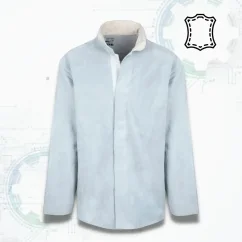 REIS KSB Gray KRT - Kožený Kabát pre Zváračov (UNI)