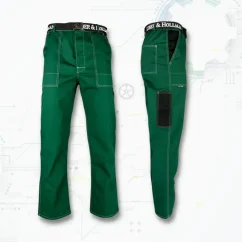 Multi Master Green SPD - Montérkové nohavice do pása (D214)