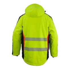 Urgent 980 Yellow SOFT+Winter - Softshell Téli Bélelt Munkavédelmi kabát