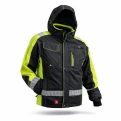 Urgent 8365 Yellow Winter KRT - Téli Munkavédelmi Kabát