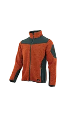 SARA Comfort Plus Knitted+Soft Orange/Grafit KRT - Pulóver