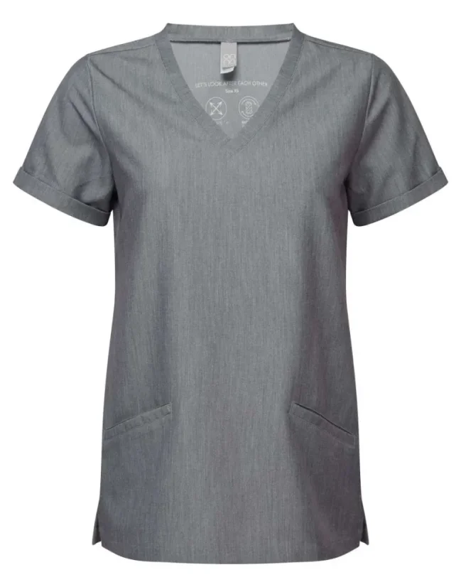 Onna NN310 Multi color - Dámska Lekárska blúza (Viskóza) - Vyberte si veľkosť 2: L, Farby: Grey Onna NN310 Multi color - Dámska Lekárska blúza (Viskóza) - Vyberte si veľkosť 2: L, Farby: Grey