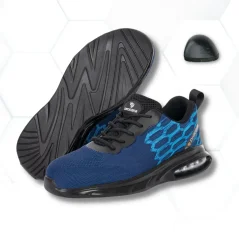 Procera TEXO-AIR Blue SB - Légtalpas Munkavédelmi Cipő (SRA, EVA)