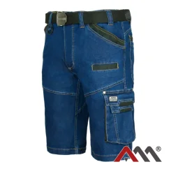 COLEMANN Blue Short - STRETCH Pracovné rifľové kraťasy