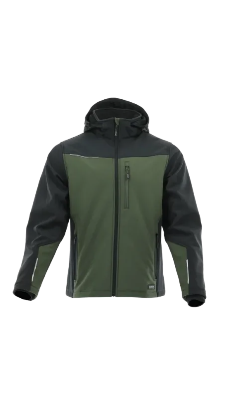 SARA Comfort Plus Softshell Multi color KRT – Softshell Munkakabát - Válasszon Méretet 2: 2XL, Szín: Olive