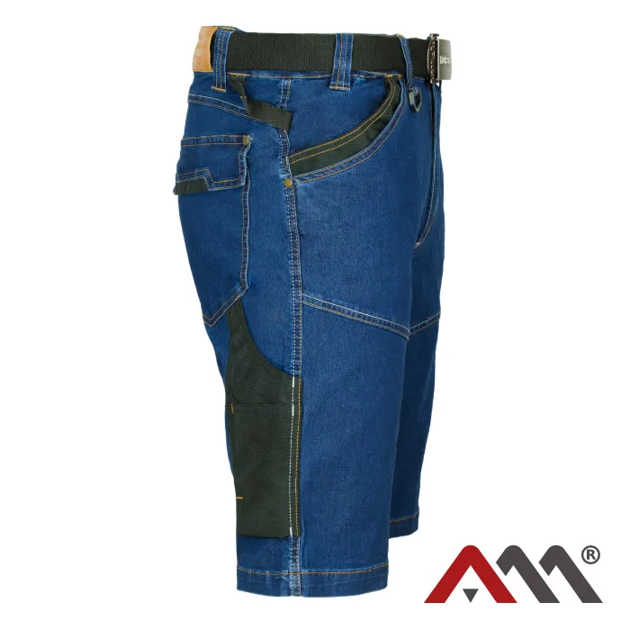 Colemann JEANS Blue Short - STRETCH Pracovné rifľové kraťasy