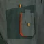 Classic Grafit/Orange Short - Munkavédelmi rövidnadrág
