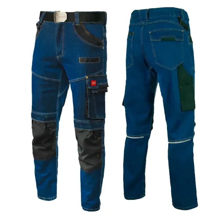 JEANS Stretch Blue SPD - Pracovné rifľové nohavice do pása (D122) JEANS Stretch Blue SPD - Pracovné rifľové nohavice do pása (D122)