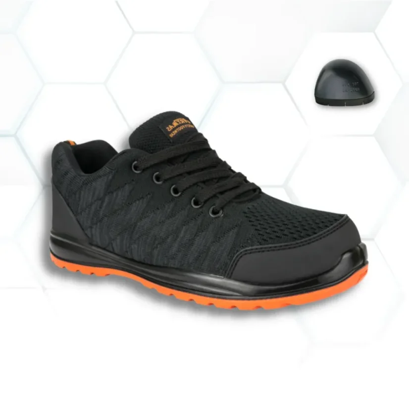 BTex Black SB - Pracovná športová poltopánka (SRA)