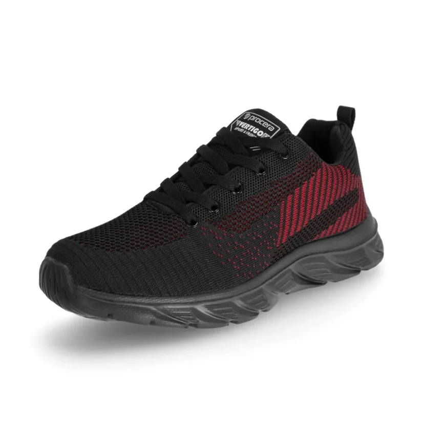 Procera Vertigo Black / Red - Vychádzková poltopánka