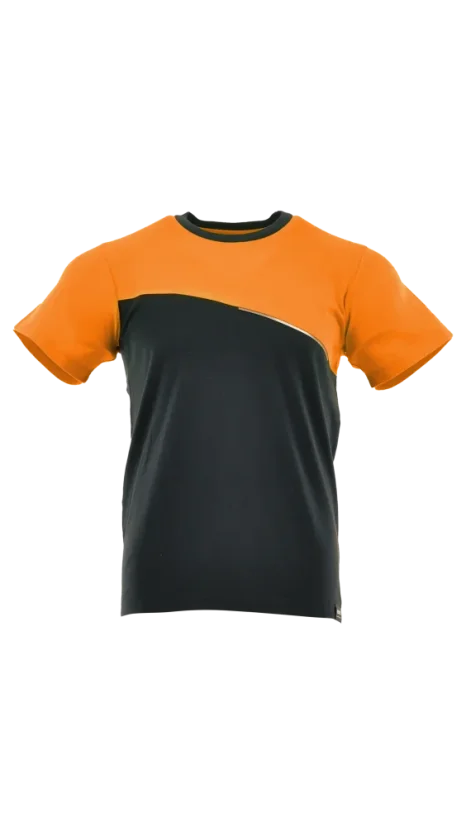 SARA Comfort Plus T-shirt Multi Color - Tričko s krátkym rukávom - Vyberte si veľkosť 2: S, Farba: Grafit/Orange2