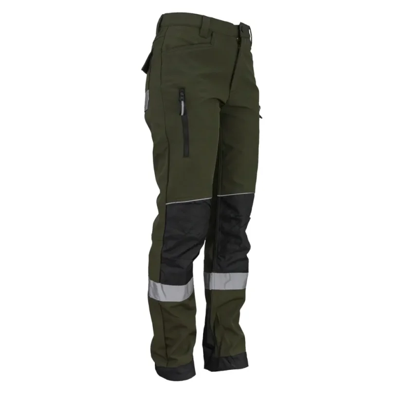 Urgent 753 Green Winter SPD - Téli Softshell munkásnadrág