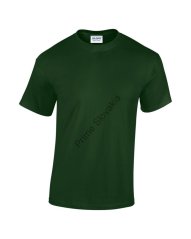 Gildan 5000 Forest Green Pracovné Tričko z krátkym rukávom (D216)