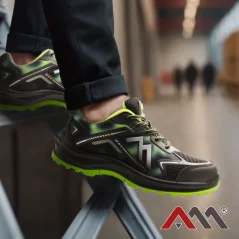 Mirage Green S1 - Sportos Munkavédelmi Cipő (SR)