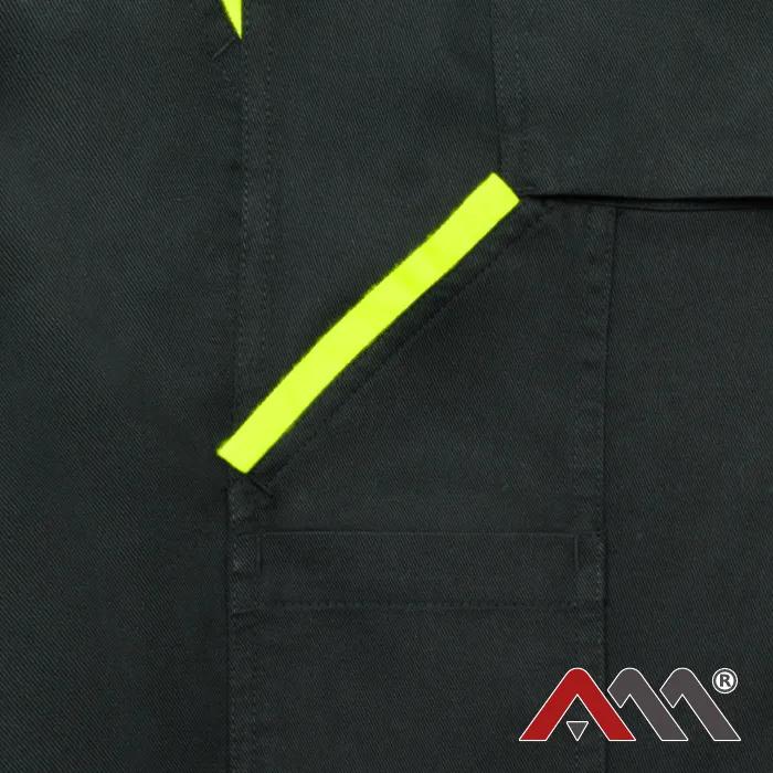 Classic VISTEAM Black SPD - Reflexné pracovné nohavice do pása - Vyberte si veľkosť 2: 2XL