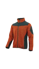 SARA Comfort Plus Knitted+Soft Orange/Grafit KRT - Mikina