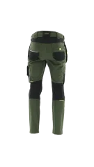 SARA Monter Olive SPD - Montérkové nohavice do pása