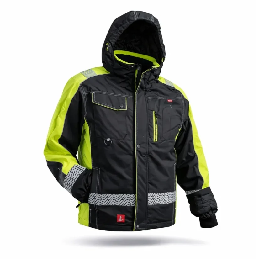 Urgent 8365 Yellow Winter KRT - Zimná Pracovná Bunda