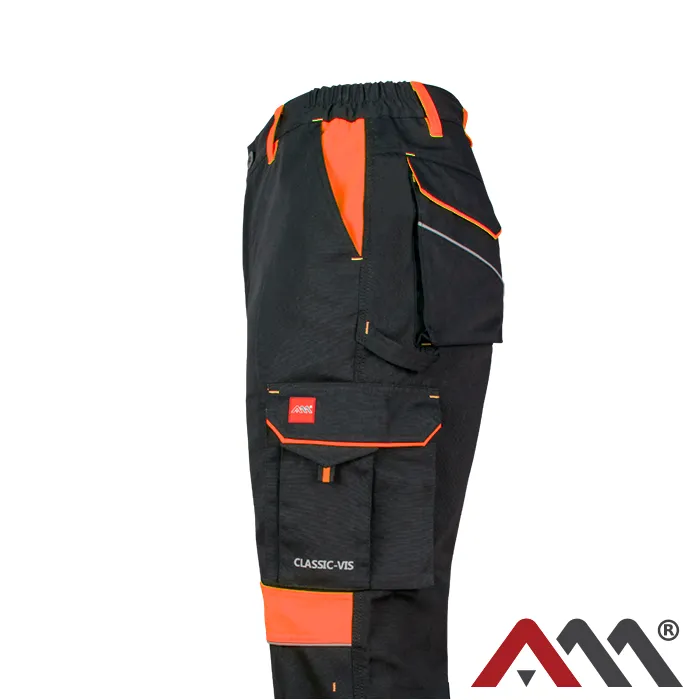 Classic-VIS Orange SPD - Montérkové pracovné nohavice do pása - Vyberte si veľkosť 1: 44